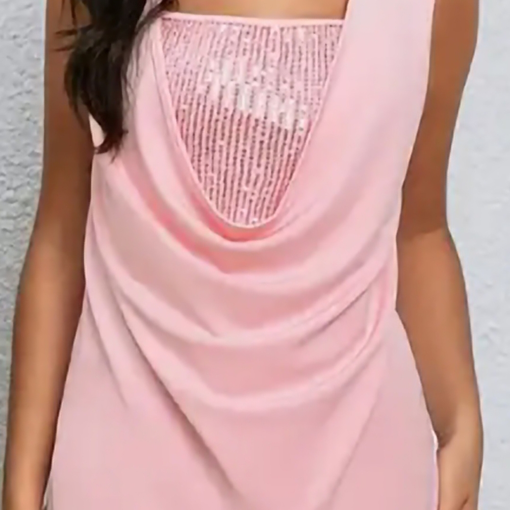 Elegant Pink Tank Top